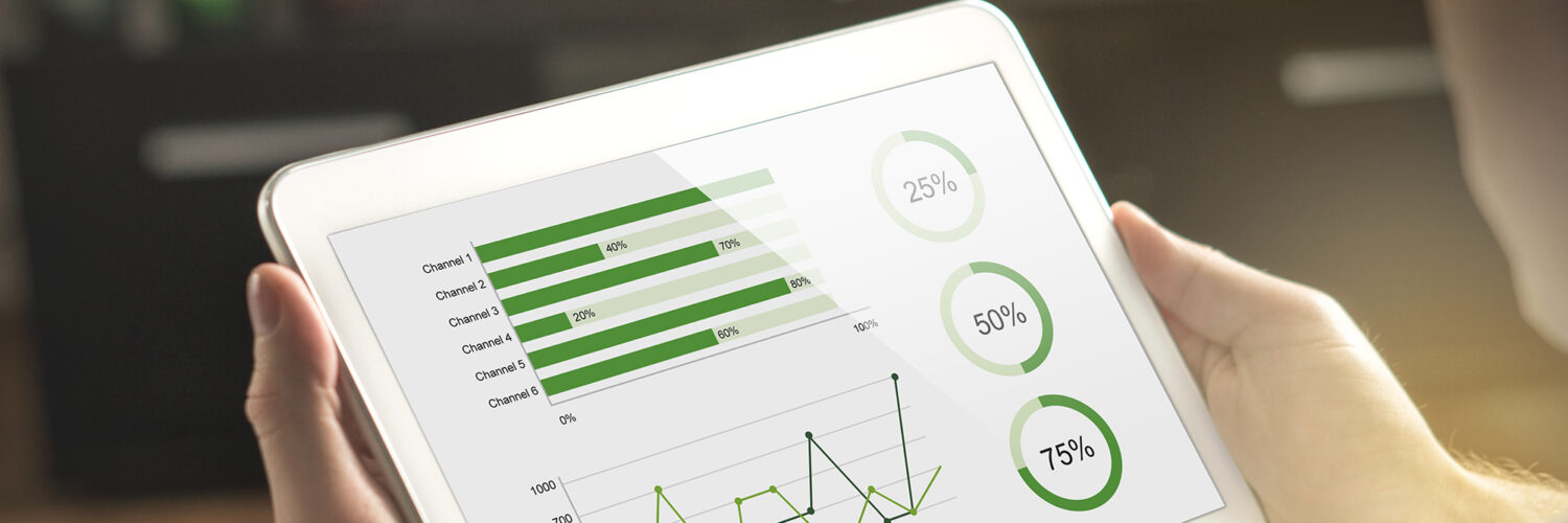 Etävalvontasovellus tabletin näytöllä